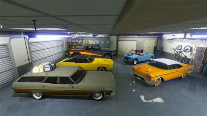GTA V Vehicle Storage