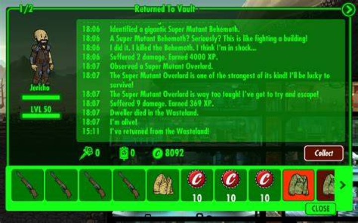 How do you sell items for returning dwellers?
