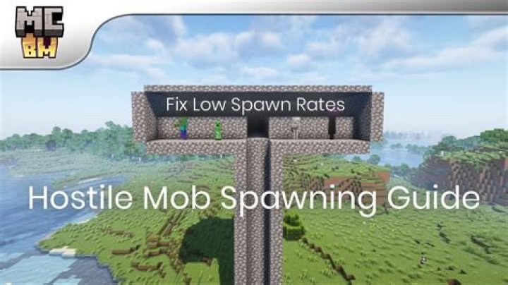 How does Height play into hostile mob spawns?