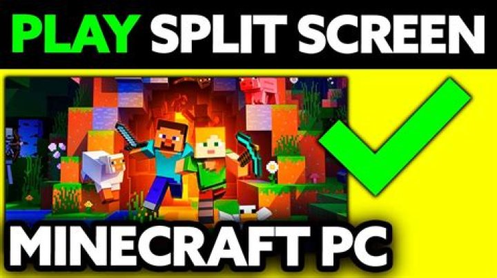 How to play split screen minecraft on the same PC?