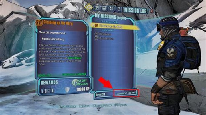 Is there a numerical overview over your XP progression?