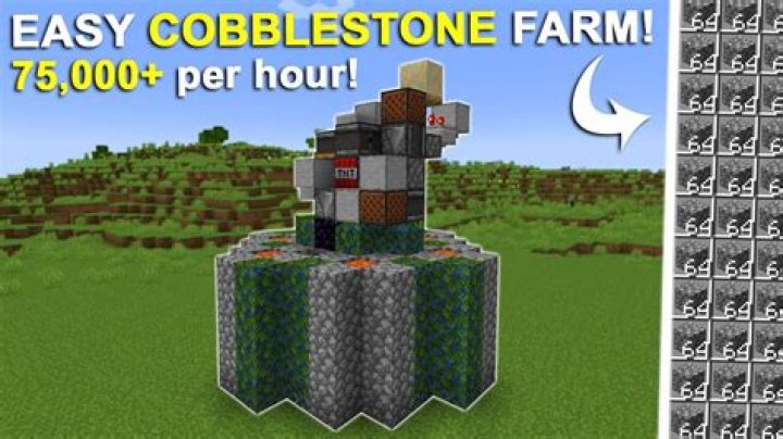 Most Efficient Way To Mine Cobblestone