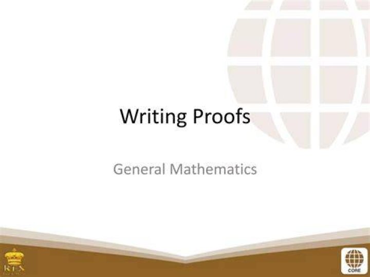 Writing proofs with modular arithmetic